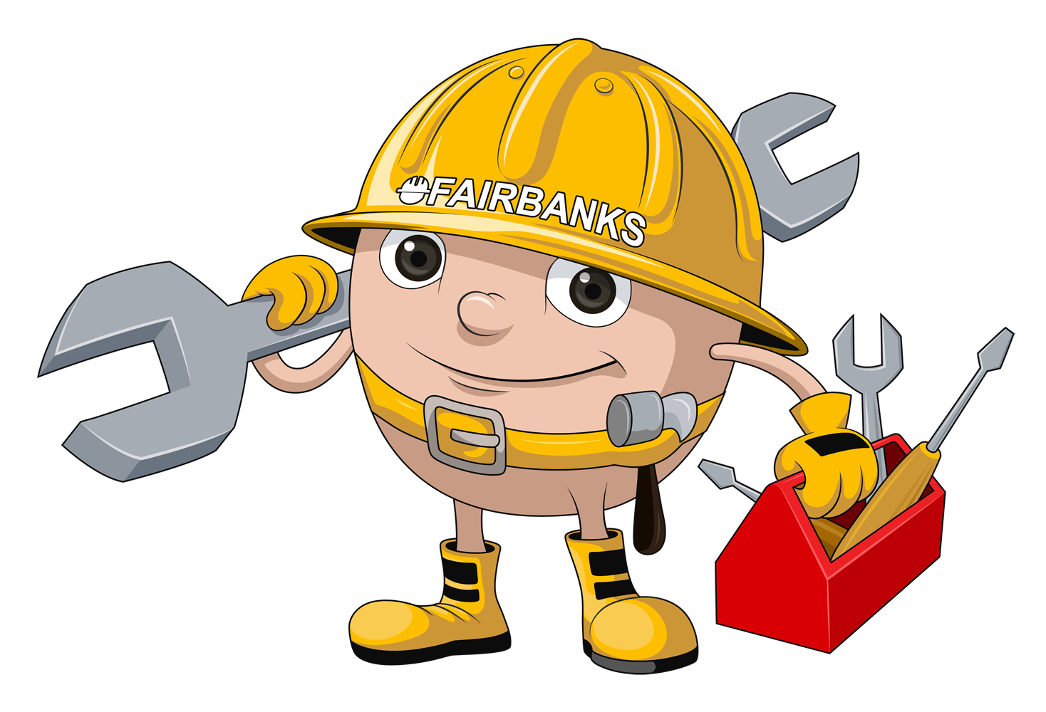 Handyman Business Insurance Mascot